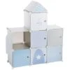 ATMOSPHERA Meuble De Rangement Enfant Château Gris -ATMOSPHERA || Songmics Soldes Boutique 12939832 1