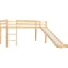 Lit Mezzanine D'enfants Avec Toboggan Et échelle Pin 97x208 Cm VidaXL -ATMOSPHERA || Songmics Soldes Boutique 13415388 1