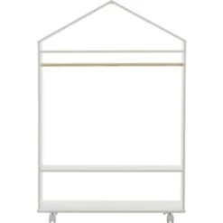 ATMOSPHERA Penderie à Roulettes Enfant Douceur - 80 X 36 X 120 -ATMOSPHERA || Songmics Soldes Boutique 15482461 4