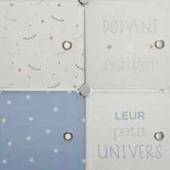ATMOSPHERA Rangement Penderie Bleu Pour Enfant -ATMOSPHERA || Songmics Soldes Boutique 16680901 4