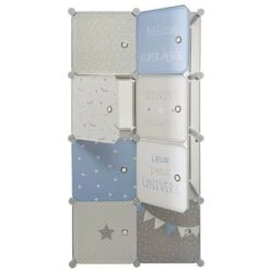 ATMOSPHERA Rangement Penderie Bleu Pour Enfant -ATMOSPHERA || Songmics Soldes Boutique 16680901 5