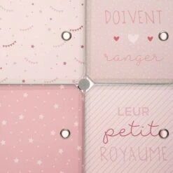 ATMOSPHERA Rangement Penderie Rose Pour Enfant -ATMOSPHERA || Songmics Soldes Boutique 16680902 3