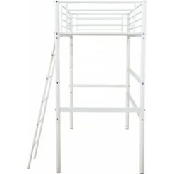 Lit Mezzanine Alora - 90 X 190 Cm - Blanc -ATMOSPHERA || Songmics Soldes Boutique 17372472 4