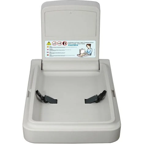 Table à Langer Professionnelle Murale Et Rétractable Verticale 4 Table à Langer Professionnelle Murale Et Rétractable Verticale – Image 2