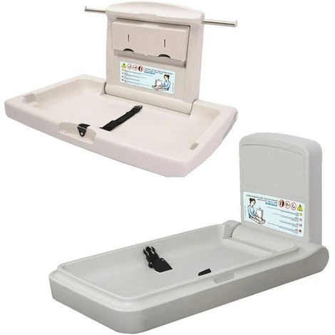 Table à Langer Professionnelle Murale Et Rétractable Verticale 7 Table à Langer Professionnelle Murale Et Rétractable Verticale – Image 5