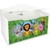 Coffre XL à Jouets En Bois Jungle