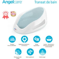 Transat De Bain Bébé Bleu Angelcare -ATMOSPHERA || Songmics Soldes Boutique 18505026 5