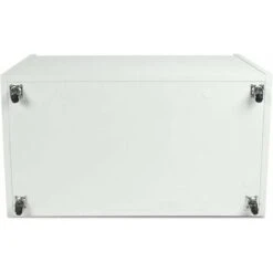 Coffre à Jouets XXL Sur Roues: Blanc -ATMOSPHERA || Songmics Soldes Boutique 19946212 3