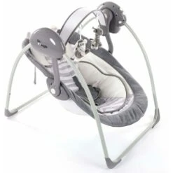 Balançoire Avec Réducteur Pour Bébé White Tiger Gris Bo Jungle