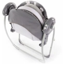 Balançoire Avec Réducteur Pour Bébé White Tiger Gris Bo Jungle -ATMOSPHERA || Songmics Soldes Boutique 22809467 4