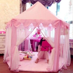 Tente Princesse Enfant Tente De Jeu Pliable -ATMOSPHERA || Songmics Soldes Boutique 23057376 3