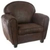 Fauteuil Club Marron Atmosphera For Kids