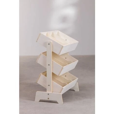 Meuble De Rangement à Jouets En Bois Yerai Kids SKLUM 6 Meuble De Rangement à Jouets En Bois Yerai Kids SKLUM – Image 4