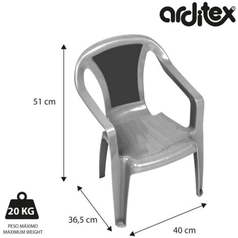 Chaise En Plastique - Avengers 4 Chaise En Plastique - Avengers – Image 2