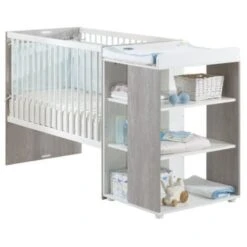 BABYPRICE Lit Bébé Sitta Combiné Evolutif 120x60 Cm