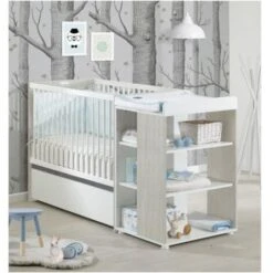 BABYPRICE Lit Bébé Sitta Combiné Evolutif 120x60 Cm -ATMOSPHERA || Songmics Soldes Boutique 27606862 4