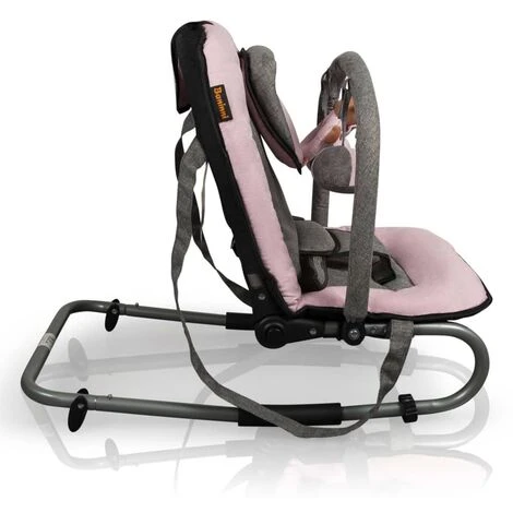 Transat Pour Bébé Admiro Rose Et Gris Baninni 6 Transat Pour Bébé Admiro Rose Et Gris Baninni – Image 4