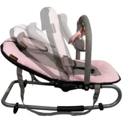 Transat Pour Bébé Admiro Rose Et Gris Baninni 11 Transat Pour Bébé Admiro Rose Et Gris Baninni -ATMOSPHERA || Songmics Soldes Boutique 28092582 5