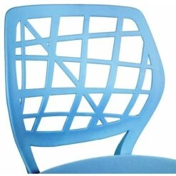 Fauteuil De Bureau Hauteur Réglable Chaise De Bureau A Roulettes Enfant Pivotante 360 Degrés Style Contemporain,Bleu -ATMOSPHERA || Songmics Soldes Boutique 30235478 3