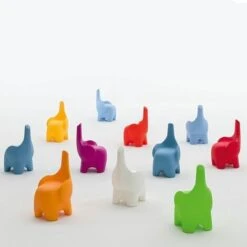Chaise Pour Enfants Et Sculpture éléphant Tino Par MYYOUR - Rouge - Utilisable En Intérieur Et Extérieur. -ATMOSPHERA || Songmics Soldes Boutique 31463724 3