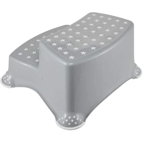KEEEPER Stars Marche-pied 2 étagères 3-14 Ans Avec Fonction Antidérapante Gris 4 KEEEPER Stars Marche-pied 2 étagères 3-14 Ans Avec Fonction Antidérapante Gris – Image 2