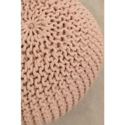 Pouf Rond En Tricot Greicy SKLUM Rose Noisette Ø70 Cm 10 Pouf Rond En Tricot Greicy SKLUM Rose Noisette Ø70 Cm -ATMOSPHERA || Songmics Soldes Boutique 33109989 4