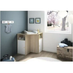 GAMI Louise Commode A Langer D'angle -ATMOSPHERA || Songmics Soldes Boutique 39606491 4