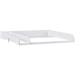 WOLTU Table à Langer Accessoires Blanc Pour Bébé En MDF