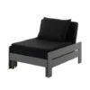 Fauteuil Transformable 80x200 Cm Pin Massif Gris Pino
