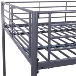 Lits Superposés En Métal - Dark Grey - Sommiers Inclus - 2 X 140 X 190 Cm - ALICE -ATMOSPHERA || Songmics Soldes Boutique 41828896 5