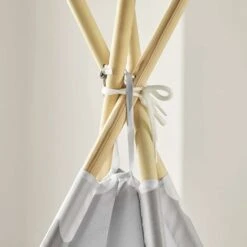 SoBuy OSS03-A01 Tipi Enfant Tente Pour Enfant Avec Tapis De Sol Indian Teepee Tente De Jeu Pour Enfants Avec Tapis -ATMOSPHERA || Songmics Soldes Boutique 42707477 5