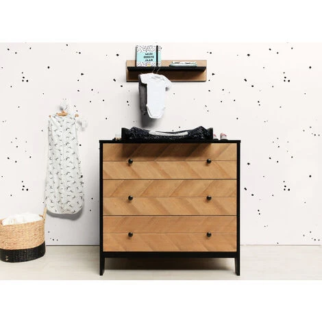 Plan à Langer Pin Massif Noir Bo 5 Plan à Langer Pin Massif Noir Bo – Image 3