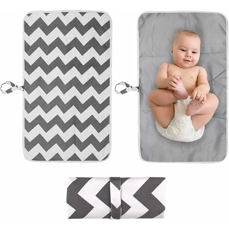 Matelas à Langer, Impermeable Portable Tapis A Langer Bebe Pour Maison Extérieur Voyage, Pliable Tapis A Langer De Voyage Pour Les Bébé, Les Personnes âgées, Les Menstruations Féminines 60X35 Cm Fonta 3 Matelas à Langer, Impermeable Portable Tapis A Langer Bebe Pour Maison Extérieur Voyage, Pliable Tapis A Langer De Voyage Pour Les Bébé, Les Personnes âgées, Les Menstruations Féminines 60X35 Cm Fonta