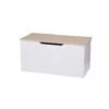 Coffre Ă Jouets En Bois Blanc - 80x40x40cm 1 Coffre Ă Jouets En Bois Blanc - 80x40x40cm -ATMOSPHERA || Songmics Soldes Boutique 49710697 1
