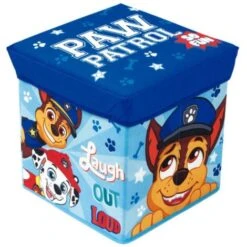 Tabouret De Rangement 30x30x30 Cm - Pat Patrouille