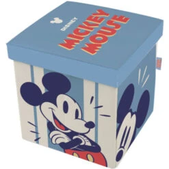 Tabouret De Rangement Disney Mickey - 30x30x30 Cm -ATMOSPHERA || Songmics Soldes Boutique 50824664 3