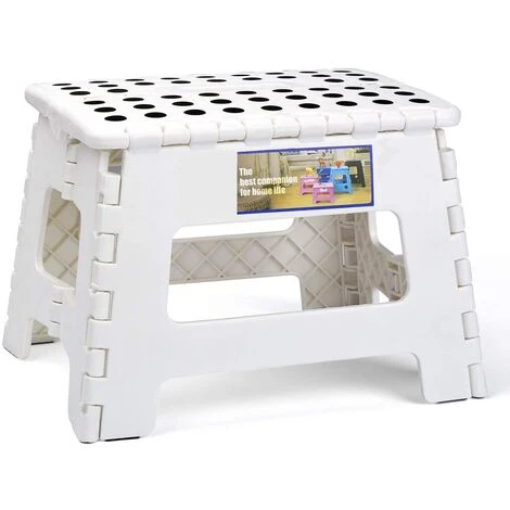 Tabouret Pliant Blanc Et Portable Pour Enfants Et Adultes, Petit Marchepied Pliable Plastique, Antidérapant Pour La Cuisine, Salle De Bains, Jardin, Chambre, 22cm, 3 Tabouret Pliant Blanc Et Portable Pour Enfants Et Adultes, Petit Marchepied Pliable Plastique, Antidérapant Pour La Cuisine, Salle De Bains, Jardin, Chambre, 22cm,