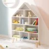 WOLTU Étagère à Livres Pour Enfants. Étagère à Jouets Meuble Enfant Avec 11 Compartiments De Rangement Ouverts. Blanc -ATMOSPHERA || Songmics Soldes Boutique 53524007 1