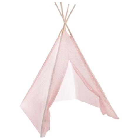Tipi Déco Enfant 160cm Rose Atmosphera For Kids 3 Tipi Déco Enfant 160cm Rose Atmosphera For Kids