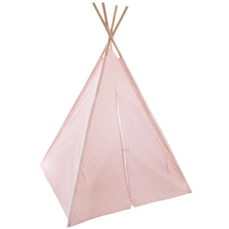Tipi Déco Enfant 160cm Rose Atmosphera For Kids 7 Tipi Déco Enfant 160cm Rose Atmosphera For Kids – Image 5