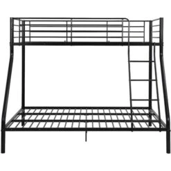 Lits Superposés ELEVATIO IV - 90 Et 140 X 190 Cm - Acier - Noir -ATMOSPHERA || Songmics Soldes Boutique 55883734 5