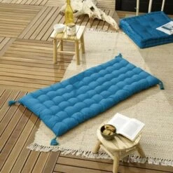 Matelas De Sol (L120 Cm) Pixel Bleu Turquoise