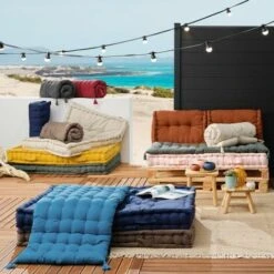 Matelas De Sol (L120 Cm) Pixel Bleu Turquoise -ATMOSPHERA || Songmics Soldes Boutique 56123197 3