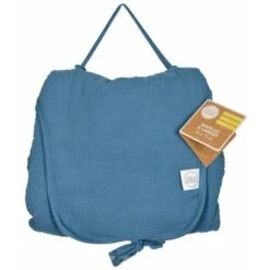 Paris Prix - Matelas à Langer Bébé Nomade 75cm Bleu Foncé -ATMOSPHERA || Songmics Soldes Boutique 58077471 3