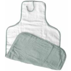 Paris Prix - Matelas à Langer Bébé Nomade 75cm Vert Céladon