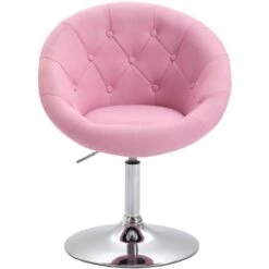 SVITA Havanna Fauteuil Lounge Rose Fauteuil Club Tabouret De Bar Fauteuil Pivotant Rétro