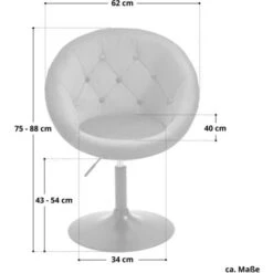 SVITA Havanna Fauteuil Lounge Rose Fauteuil Club Tabouret De Bar Fauteuil Pivotant Rétro 10 SVITA Havanna Fauteuil Lounge Rose Fauteuil Club Tabouret De Bar Fauteuil Pivotant Rétro -ATMOSPHERA || Songmics Soldes Boutique 58460684 4