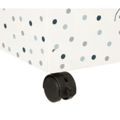 Coffre à  Jouets XXL à  Roulettes Forme évasé Atmosphera - Bleu & Gris -ATMOSPHERA || Songmics Soldes Boutique 59418862 3