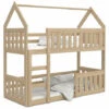 Lit Superposé Cabane Mini 90x190 Pin Livré Avec Sommiers -ATMOSPHERA || Songmics Soldes Boutique 60051969 1