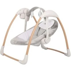 Transat Pour Bébé Portable Dolphy Naturel Et Blanc Pur Bo Jungle 9 Transat Pour Bébé Portable Dolphy Naturel Et Blanc Pur Bo Jungle -ATMOSPHERA || Songmics Soldes Boutique 60079029 3